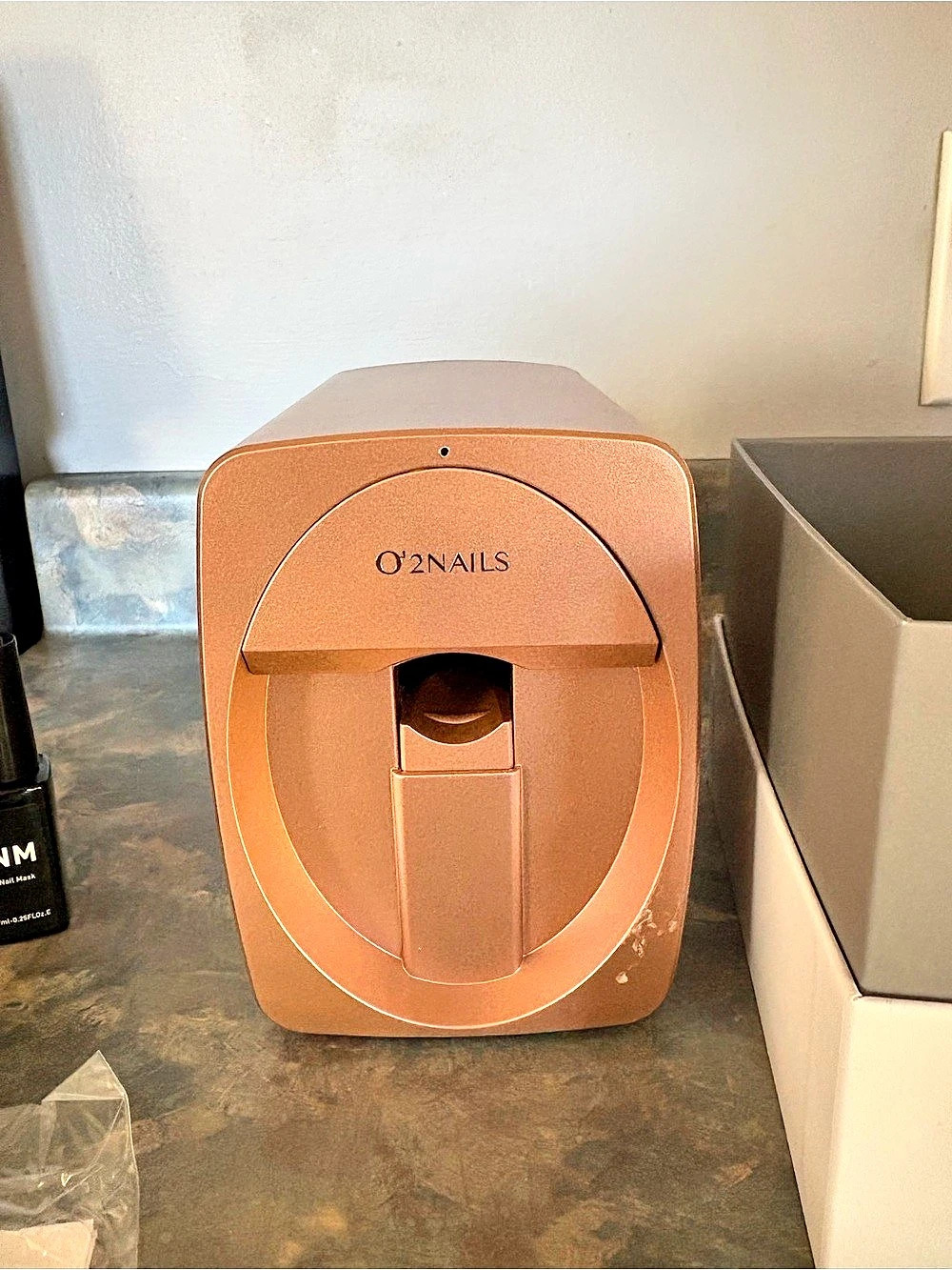 O’2NAILS Portable Mobile 3D Digital Nail Art Printer - White - Like New w/ Box
